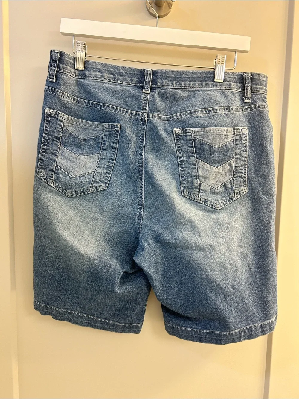 Faded Glory Blue Denim Shorts